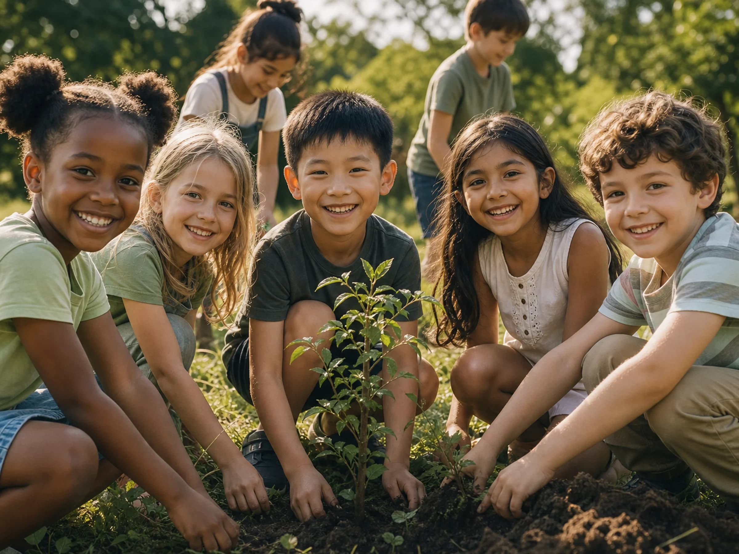 世界各国の子どもたちの笑顔